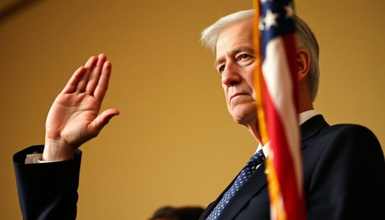 Can a Former President Salute the Flag