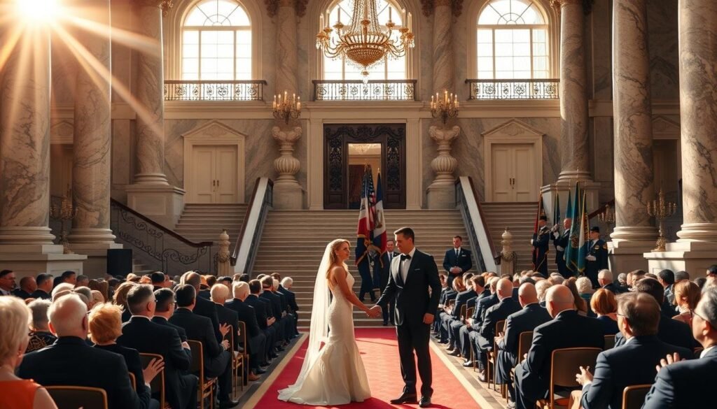 modern presidential wedding protocol