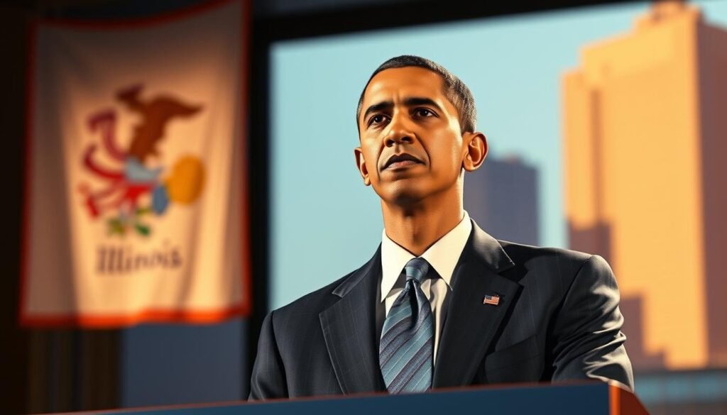 Barack Obama's political rise