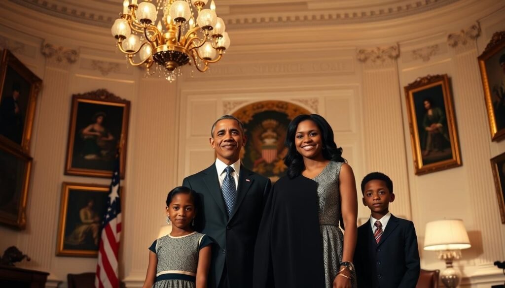 Obama Family in the White House